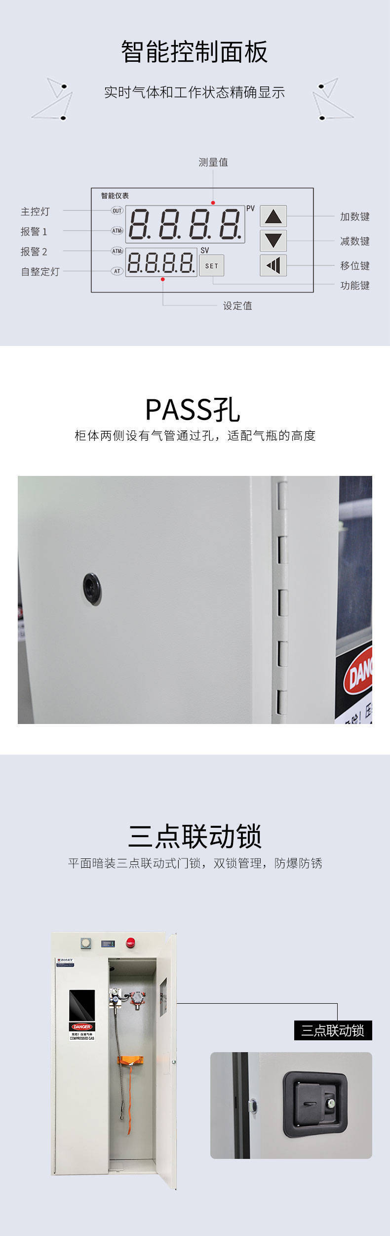 產(chǎn)品直擊-智能報警氣瓶柜(圖9) 產(chǎn)品直擊-智能報警氣瓶柜(圖9)